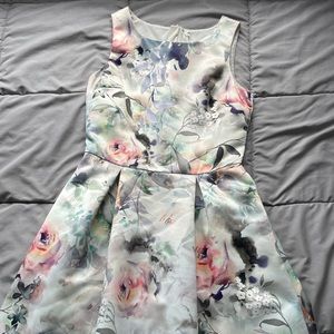 Next Watercolor Patterned Dress